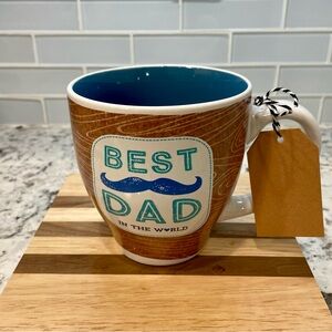 Jumbo 26 oz Global Design Connections “Best Dad”Ceramic Mug